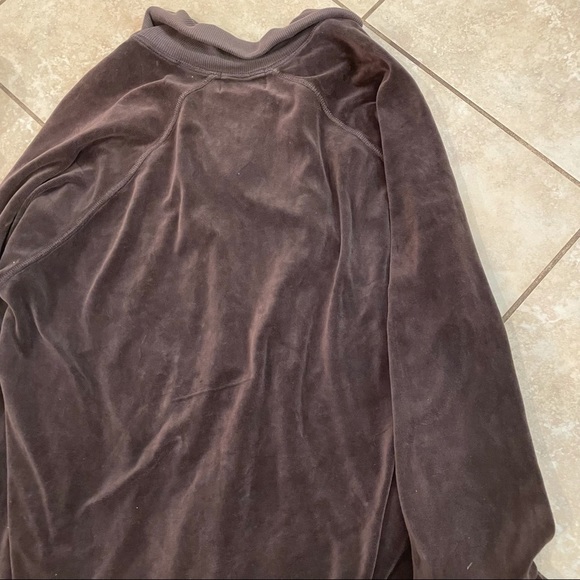 juicy brown zip up jacket - Picture 3 of 4